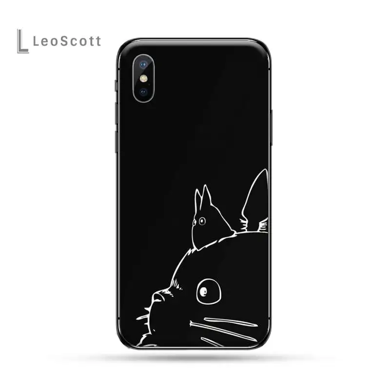 

Studio Ghibli Spirited Away Totoro Phone Case for iPhone 11 12 pro XS MAX 8 7 6 6S Plus X 5S SE 2020 XR
