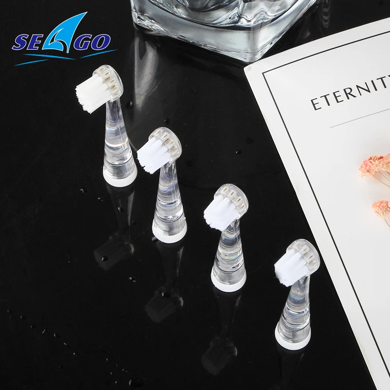 

SEAGO Electric Toothbrush Replacement Teeth brush Head Suitable for SG513 Baby Safety Battery Waterproof White LED Light