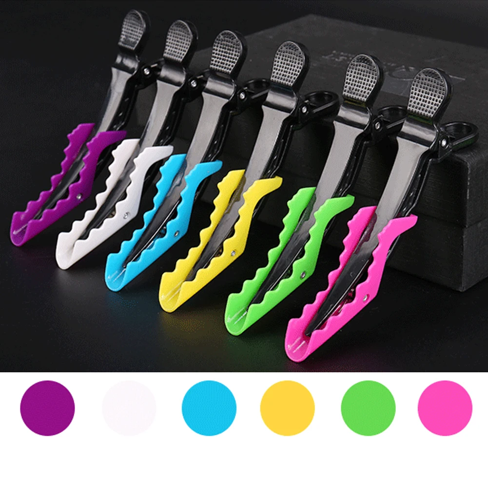 Профессиональная заколка для волос из крокодиловой кожи женщин заколки девочек