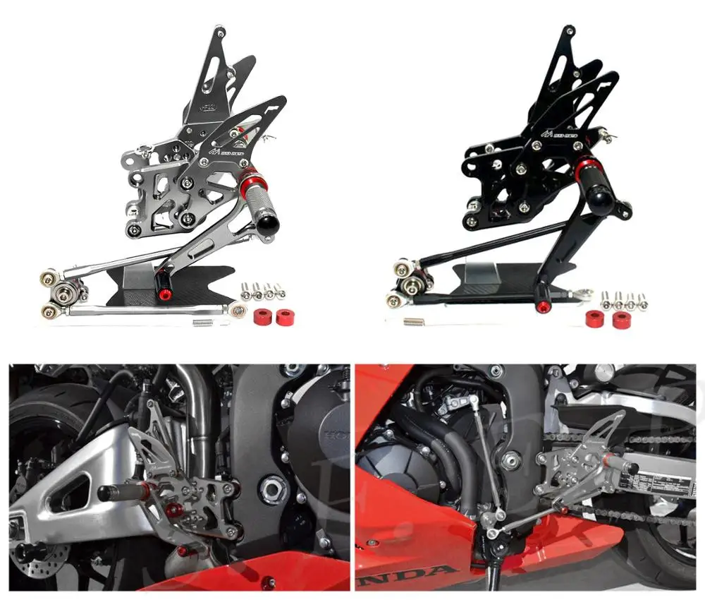 

Набор регулируемых подножек для Honda CBR600RR 2007 08 09 10 11 2012 2013 2014 2015 2016 2017 2018 2019