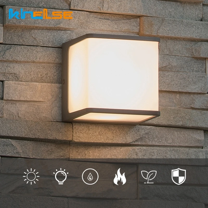 

Modern Outdoor Led Wall Lamp 15W Waterproof IP54 Garden Porch Sconce Courtyard Balcony Villa Aisle Exterior Home Wall Lighting