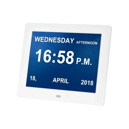 8 дюймовая фоторамка и цифровой будильник светодиодный Sn простой фотоальбом с