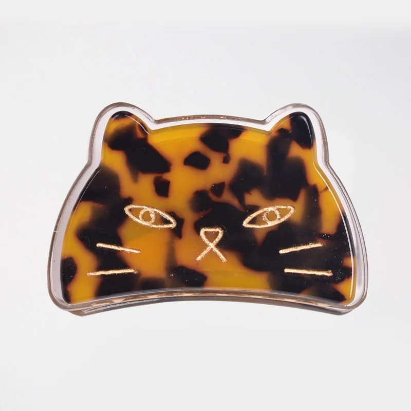 

6.7cm Hair claws Hairpins Cat Clips Animal Trendy Hair Clip Hair Claw For Women Girl Accessories Hair BG013001