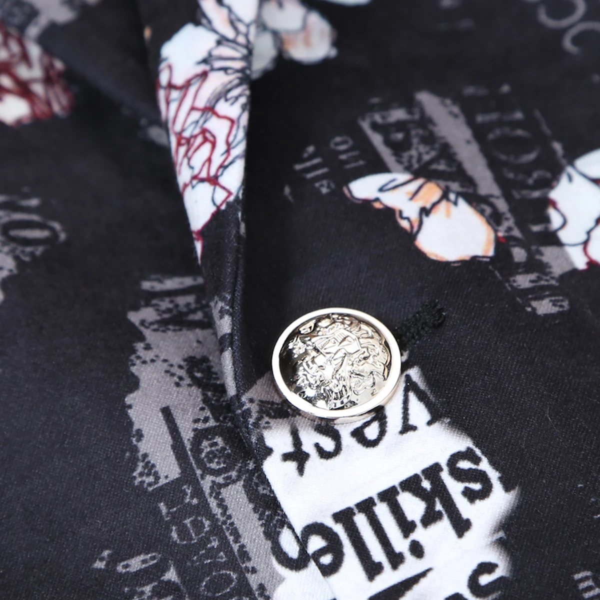 YUNCLOS белый цветок мужские костюмы пиджаки вечерние для банкета мужчин певица