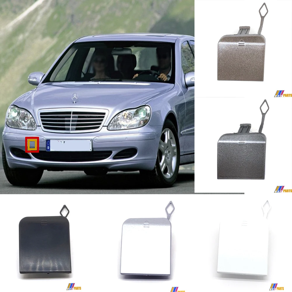 

Fit 03-06 Mercedes-Benz S-Class W220 Facelift 280 320 400 430 500 600 55 AMG FRONT TOW COVER A2208851223