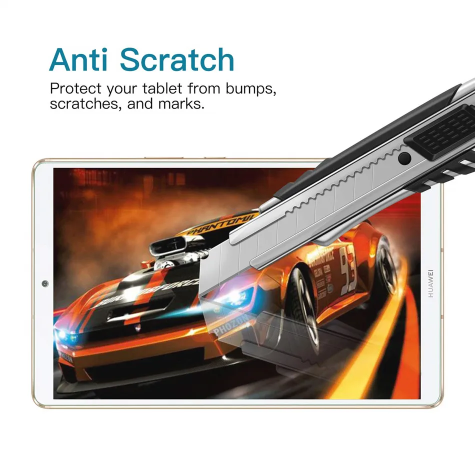 2 Pcs/Pack for Huawei MediaPad M6 8.4 inch VRD-AL09 VRD-W09 2019 Screen Protector Tempered Glass HUAWEI Inch (2019) | Компьютеры и