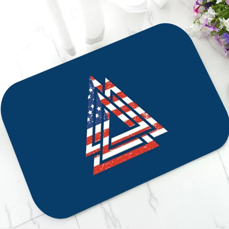 Стильный черный золотистый коврик для входной двери современный резиновый