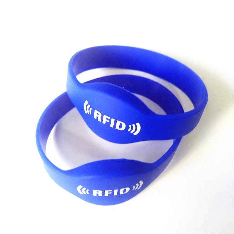 1pcs blue 13,56 МГц метка S50 NFC Браслет RFID IC браслет карта контроля доступа 1 шт случайный цвет - Цвет: 1pcs blue