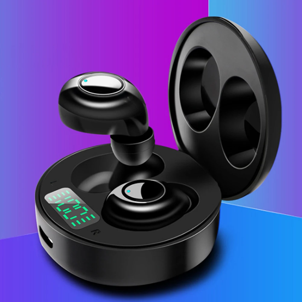 Bluetooth-стереонаушники J1 TWS Беспроводные спортивные игровые с зарядным футляром и