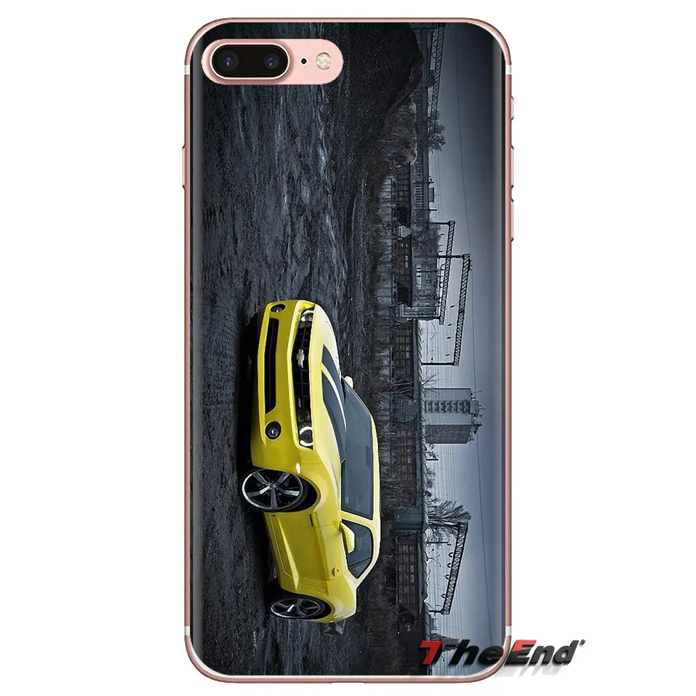 Спортивный автомобиль Bumblebee для iPod Touch Apple iPhone 4 4s 5 5S SE 5C 6 6S 7 8 X XR XS Plus MAX силиконовый