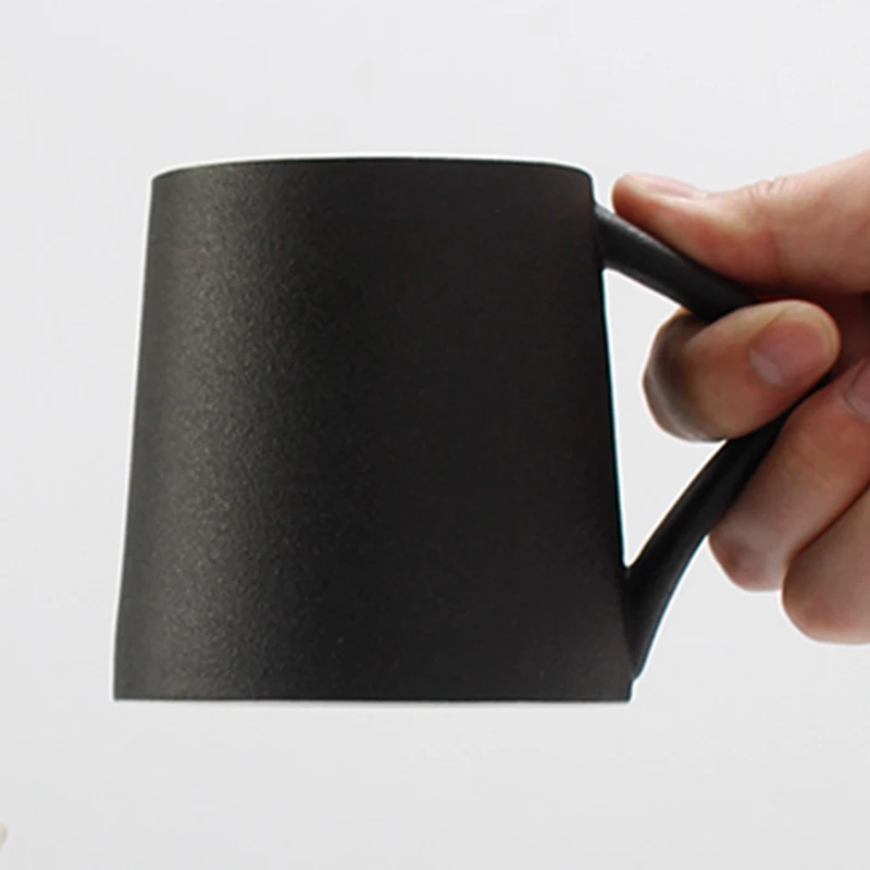 

Men's and women's home office mug ceramic coffee cup with cover spoon lettering custom logo water cup fashion cup