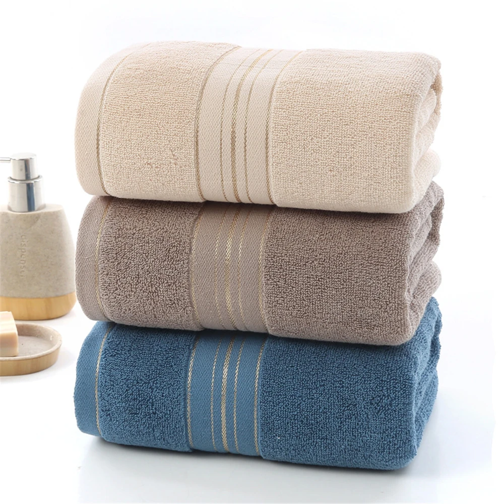 

Cusack Soft Pure Cotton Face Bath Towel Set for Men Women Adult Children 70 x 140 cm 34 x 74 cm High Quality 3 Colors