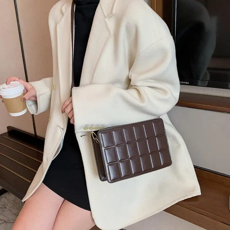Фото Сумки на плечо для женщин сумки через сумочка кошелек модная новинка 2021