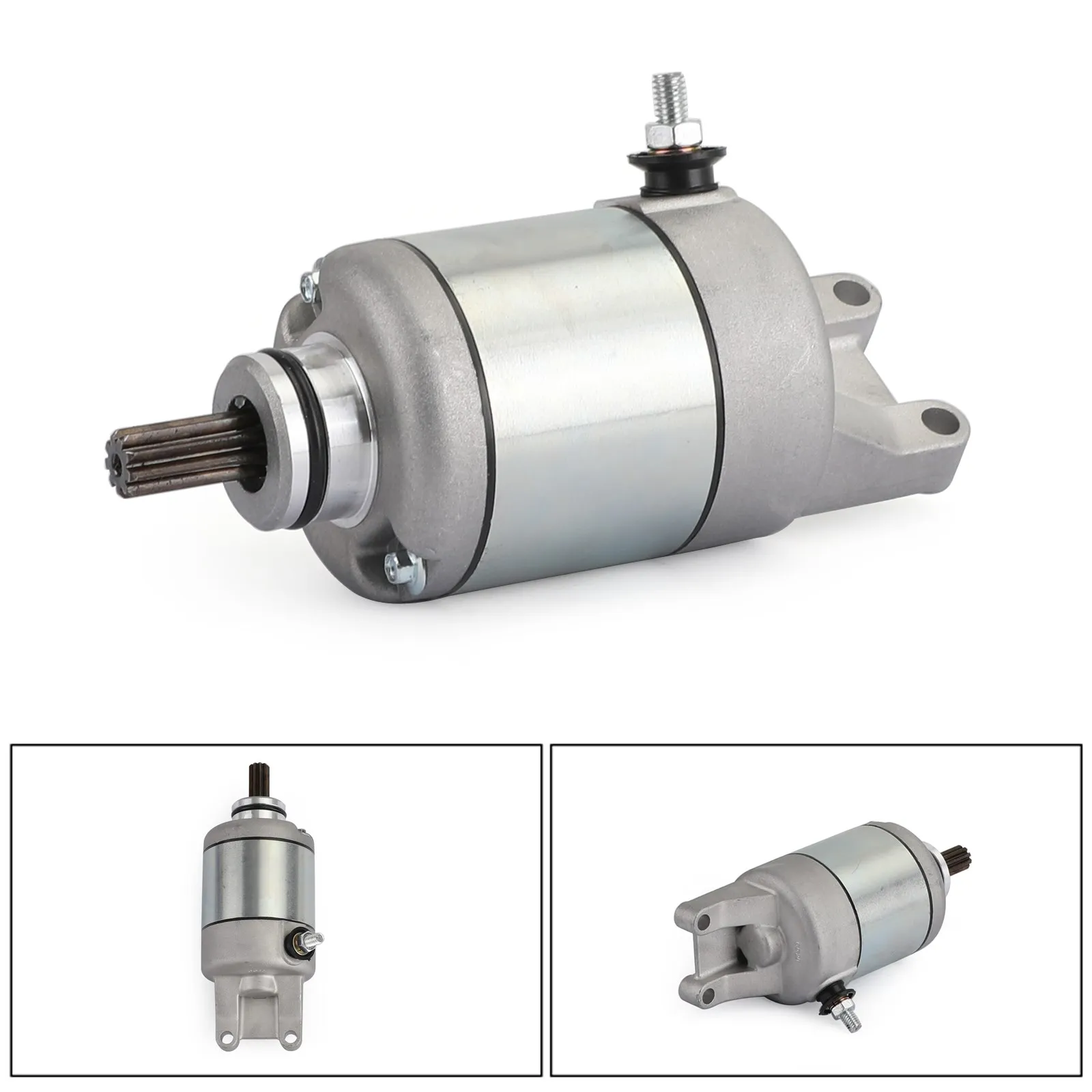 Для Honda 01 06 XL125V Varadero / 99 07 VT125 Shadow Новый стартовый двигатель пусковой 9 сплайн 31200 KGB