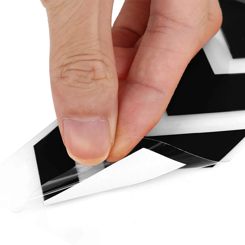 DSYCAR 1 шт. крыло мотоцикла стикеры скутер наклейки полосатый светоотражающие