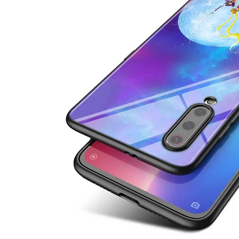 

Anime Sailor Moon For Xiaomi Mi Note 10 Ultra 5G 9 SE 8 A3 A2 A1 Poco M2 Pro Play F1 Lite 5G Bright Black Phone Case