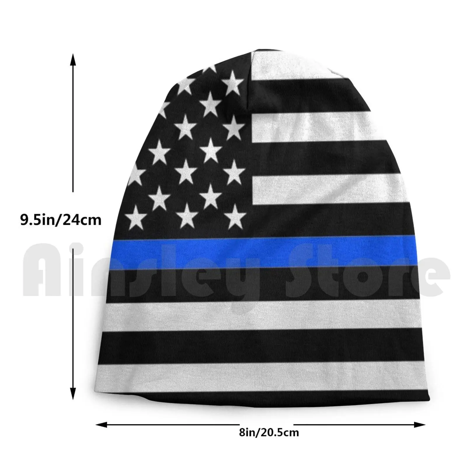 Thin Blue Line Lives Matter Police American America Usa Flag Hat Cover Pattern Patriotic Law Officer Enforcement July 4th images - 6