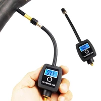 digital bicycle tire air pressure gauge mini bike air tire meter measurement for presta valve schrader valve dropshipping