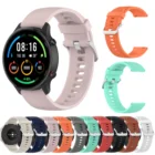 Ремешок для часов Xiaomi Mi watch цветной, спортивный быстросъемный силиконовый браслет для imilab kw66 CAME 2 For Realme Watch S, 22 мм