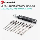 Карманная отвертка 8 в 1, набор инструментов для хобби для радиоуправляемого автомобиля, дрона, самолета, шестигранный гаечный ключ, шестигранный ключ, H1.5, H2.0, H2.5, H3.0Карманные Инструменты