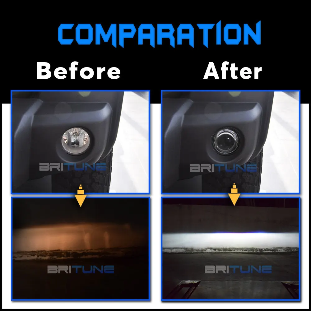 Тюнинг противотуманных фар для Chrysler 300C/ Jeep Wrangler/Dodge Charger Bi xenon Lens 3 0 дюймов D2H H11 HID