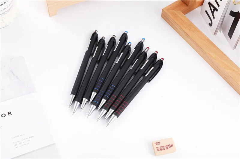 3 шт./лот, 3 цвета, заправка чернил, 0,7 мм, шариковая ручка stylo pennen boligrafos kugelschreiber canetas penna kalem, ручки 03660
