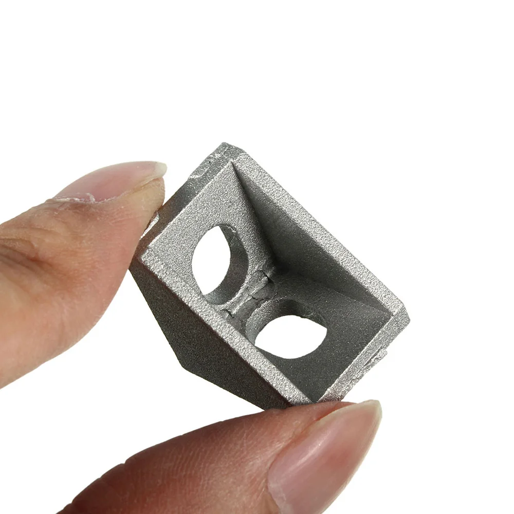 Алюминиевый угловой код с гаечным отверстием поддержка Т образного профиля