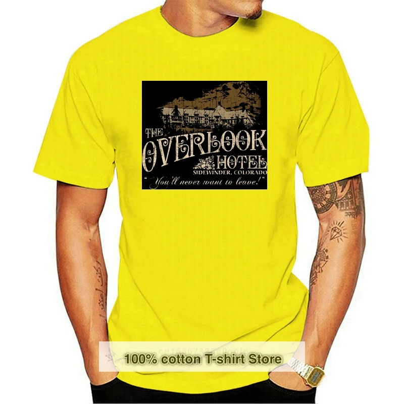 

Summer Overlook Hotel Mens Short Sleeve T Shirt Black