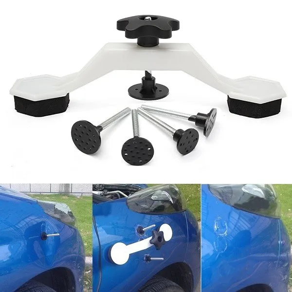 

DIY car dent repair professional car small dent repair puller 4 over the bridge Black and white
