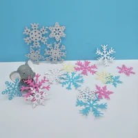 new 4 piece snowflake cutting die christmas metal cutting die for diy scrapbook photo album paper card embossing