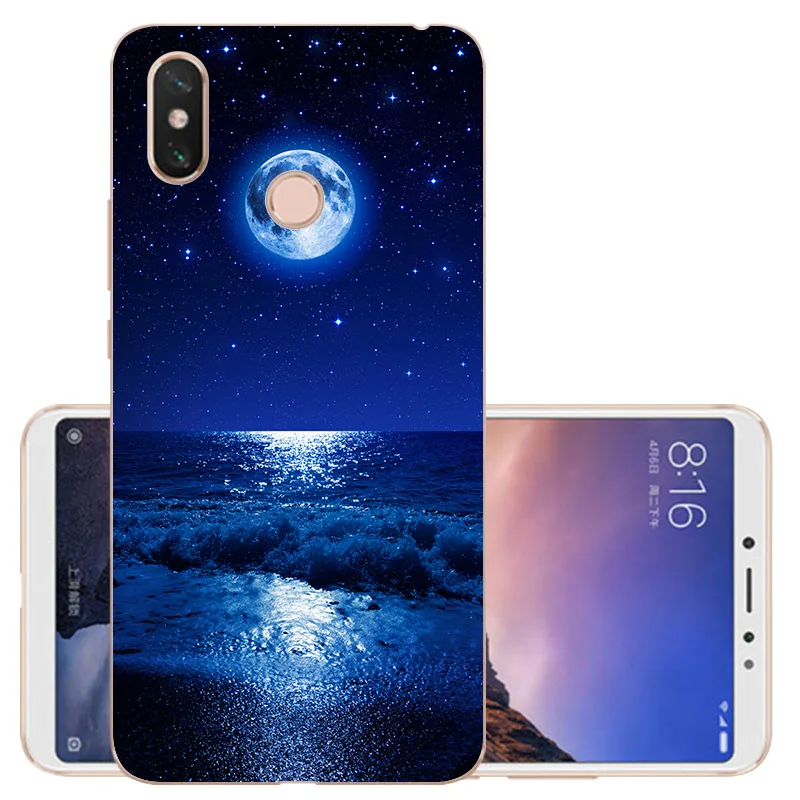 YLH22 Чехол для Xiaomi mi Max 3, чехол для mi Max3, мягкий силиконовый чехол с рисунком, 6,9 дюймов, чехол для задней панели телефона, чехол для Xiaomi mi Max 3, чехол - Цвет: YLH22