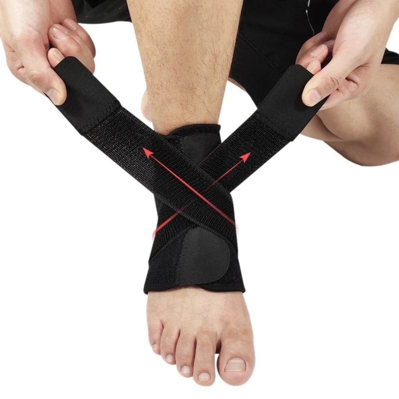 

1pcs Ankle Support Protector Arthritis Pain Relief Guard Foot Splint Ankle Splint Bandage Sprain Injury Wraps Ankle Brace