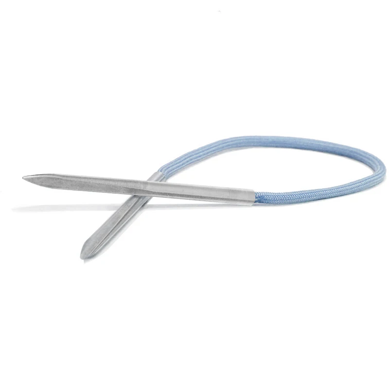 4 шт. из нержавеющей стали Паракорд фид для шнуровки сшивания иглы 2 мм 3 на