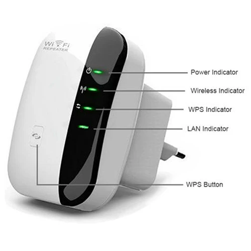 Wi-Fi расширитель диапазона 300 Мбит/с беспроводной Wi-Fi ретранслятор усилитель сигнала 802.11N/B/G сети WiFi маршрутизатор точка доступа(США