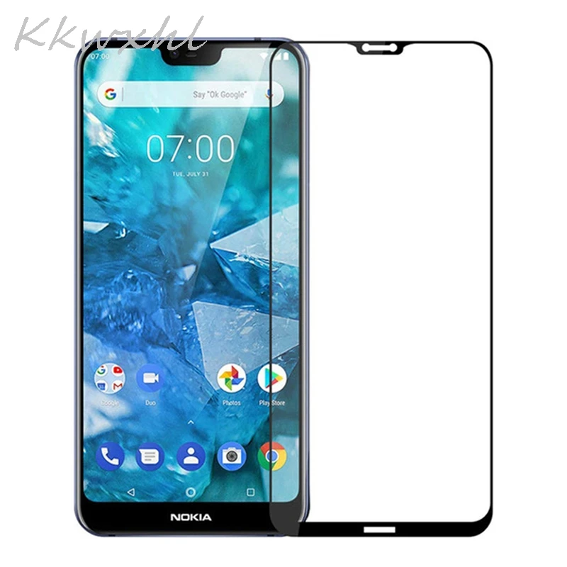 Закаленное стекло для Nokia 6 (2017) 8 1 7 Plus X71 2 3 4 полноэкранная Взрывозащищенная пленка
