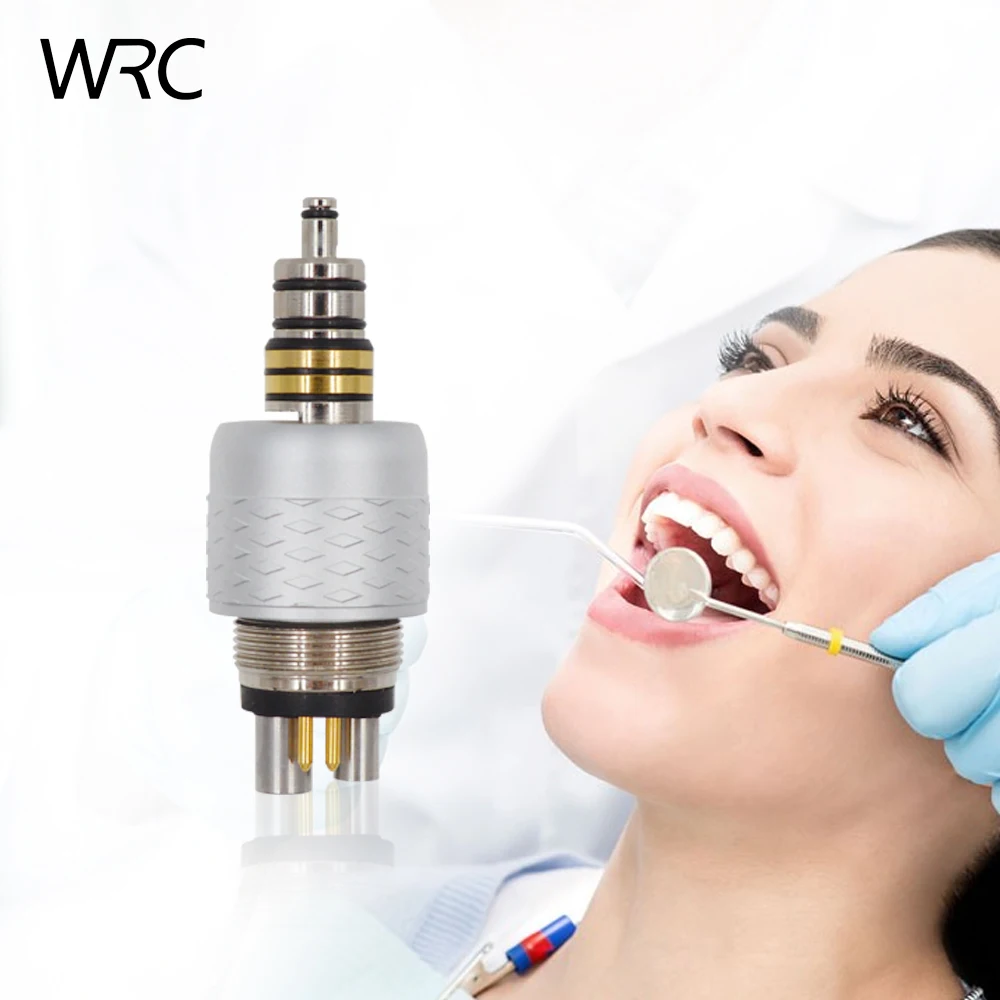 

Dental Coupler 6 Holes Quick Coupling Connector Adaptor Fit Sirona Multiflex