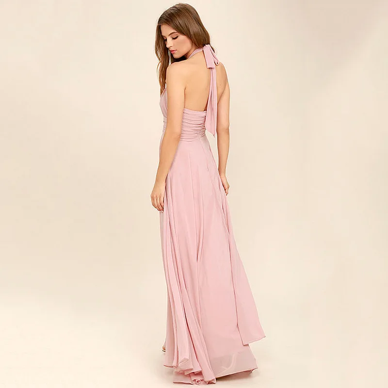 

Chiffon Dresses for Women Party Pleated Backless French Lady Sleeveless Pink Bandage Dress Elegant Summer 2021 Gothic