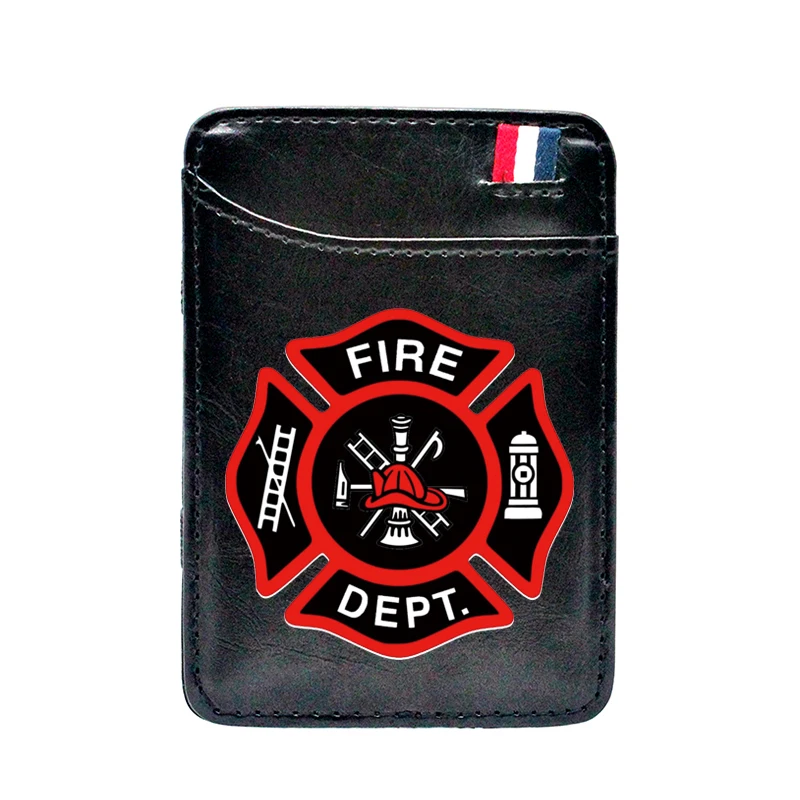 Новинка 2020 модные кожаные Волшебные кошельки с цифровой печатью для пожарного