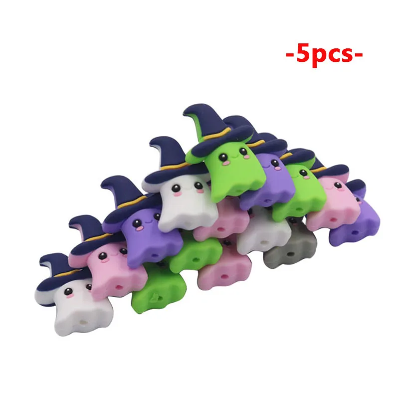 5 шт. силиконовые бусины для зубов|Детские прорезыватели| |