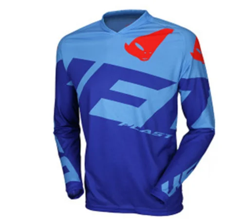 

2021 MTB jersey Off Road gb moto Jersey Mountain DH Bike cycling Jersery Motocross Jersey Breathable Light Quick D