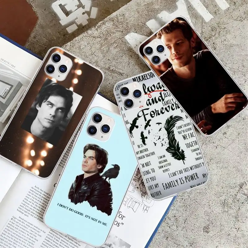 

The Vampire Diaries Transparent Mobile Phone Case Cover For Xiaomi Redmi K30s Ultra Note 9s 9 Pro Max Mi 10 Lite 11 10T Pro