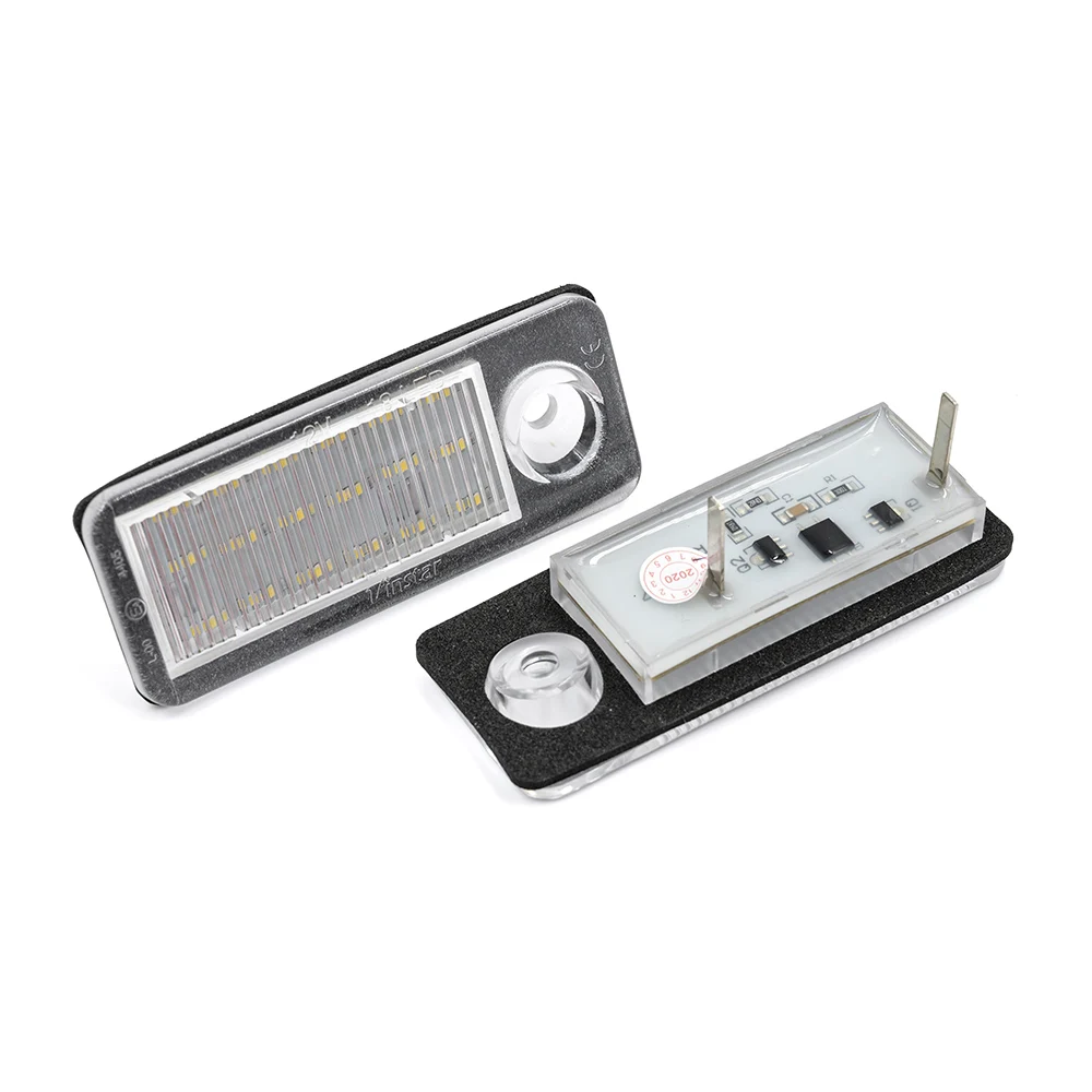 Для Audi Canbus светодиодный номерной знак светильник лампа номерного знака ксенон