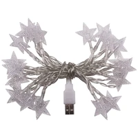 2m3m5m10m led star light string twinkle garlands usb 5v powered christmas lamp holiday party wedding decorative fairy lights