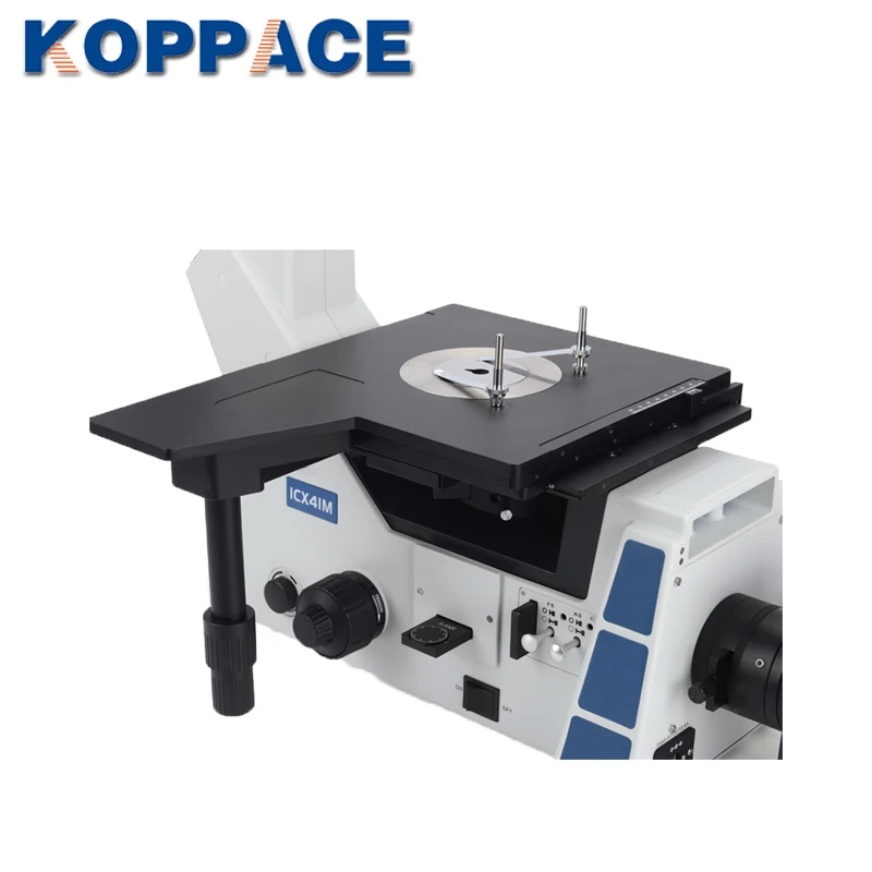 KOPPACE 50X-500X Тринокулярный металлургический микроскоп наблюдение в светлом темного