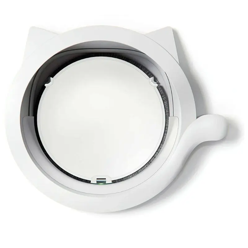 

H051 Small Round Cat Door with 4-way Lock Pet Plastic Window Lockable Safe Dog Gate