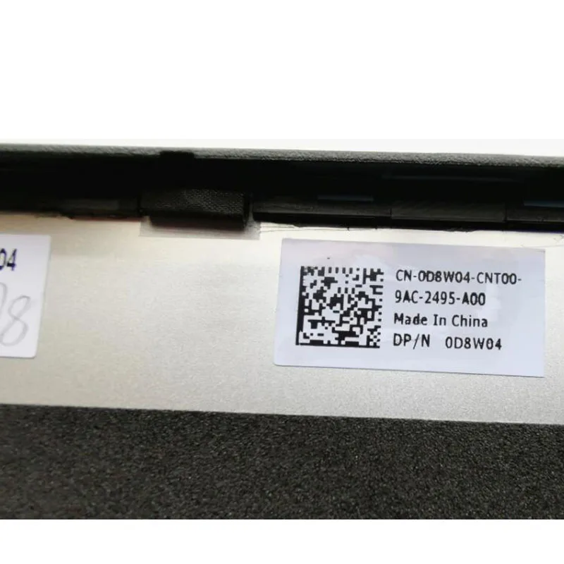 Online Cubierta Trasera LCD Original Para DELL Inspiron, 15, 7000, 2 En 1, 7590, 7591, 0D8W04, D8W04, Plata