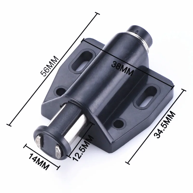 20 шт./лот Пластик Шкаф Магнитная Дверь ограничитель с защелкой для мебель