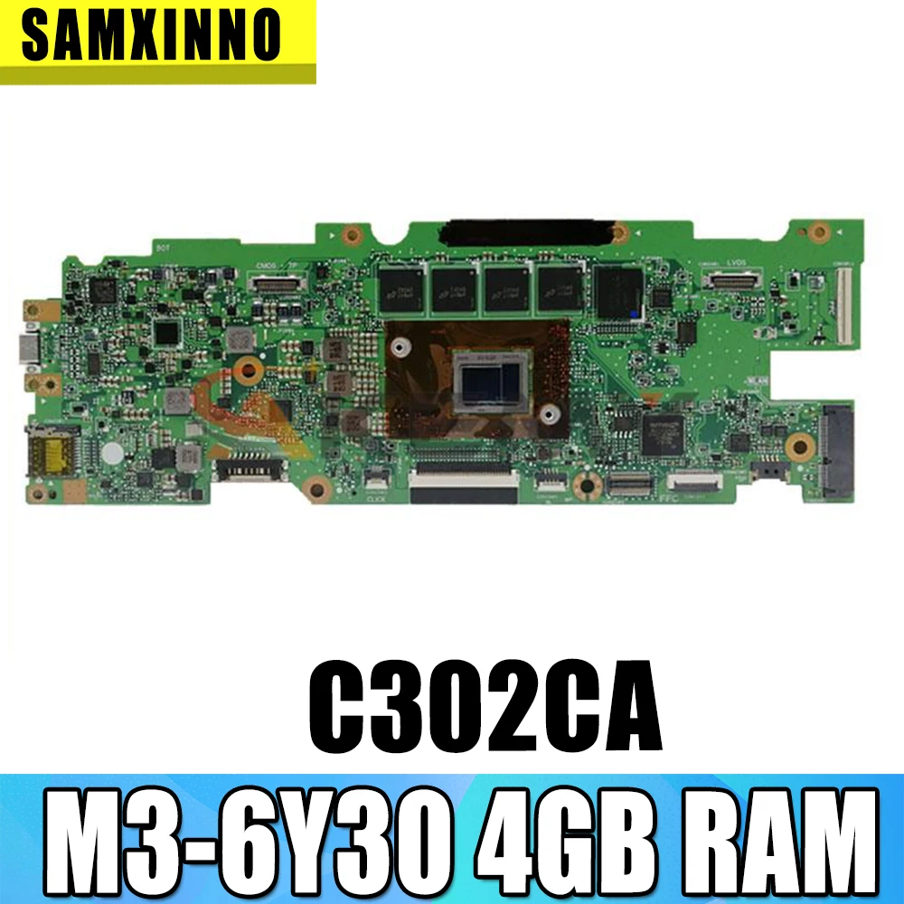 

Материнская плата для ASUS Chromebook Flip C302C C302CA Laotop M3-6Y3 0 CPU 4 Гб RAM 64 Гб SSD
