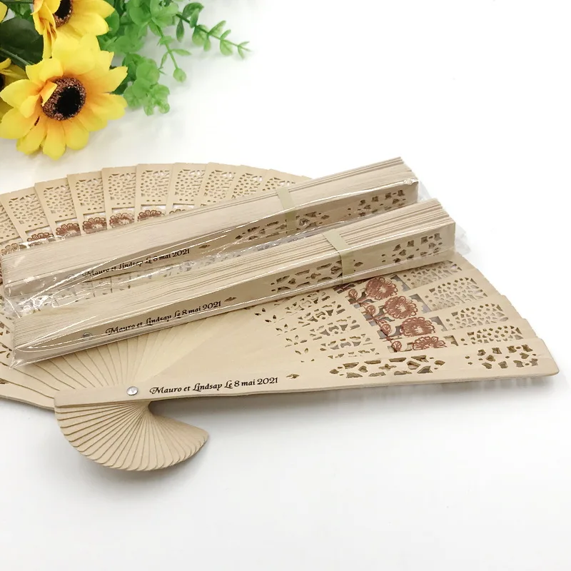 70/80 шт. индивидуальные вееры из органзы с рисунком подсолнуха | Дом и сад