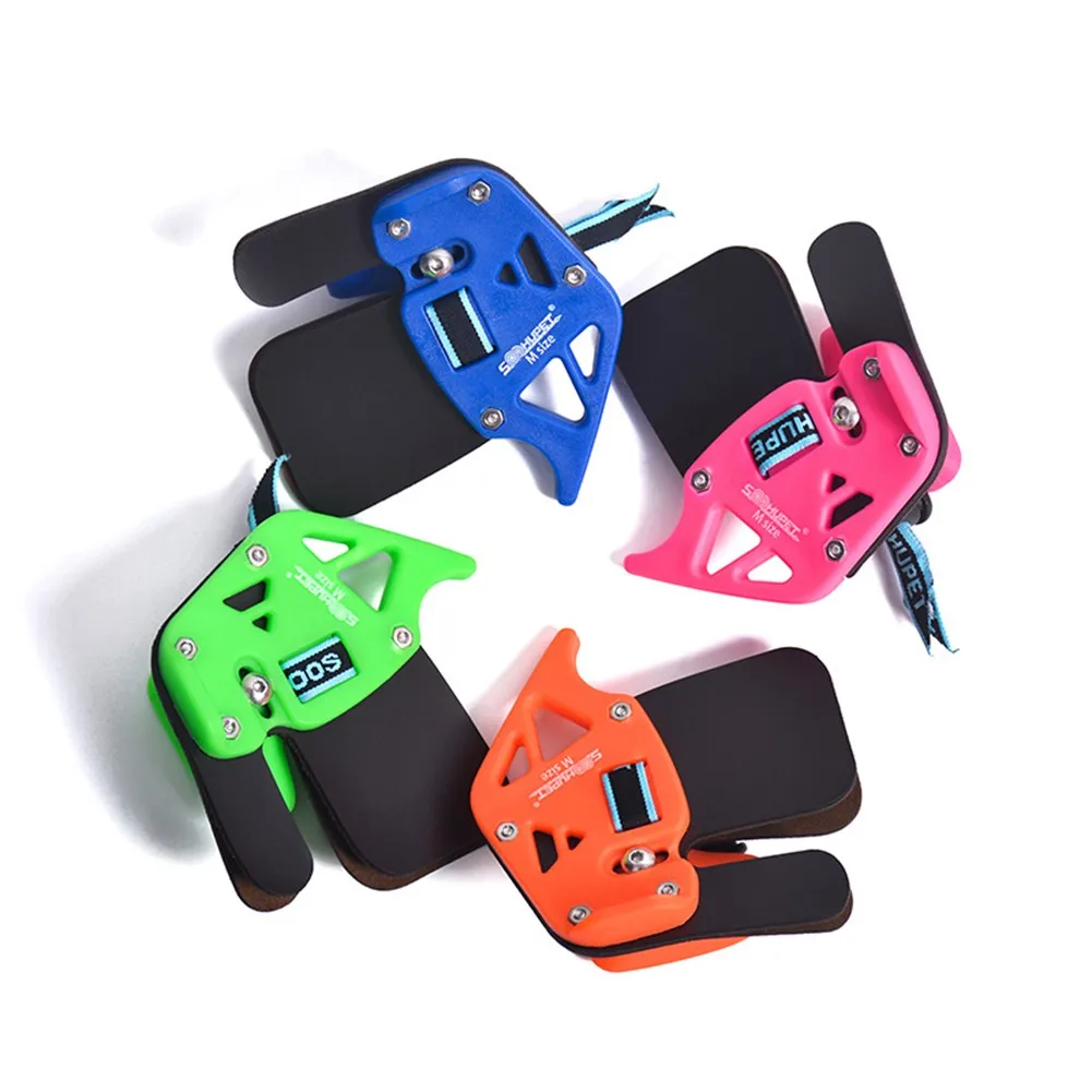 

Archery Finger Tab /S/M/L Right Handed Finger Guard Genuine Cowhide For Beginner Children Archery Finger Tab Parts